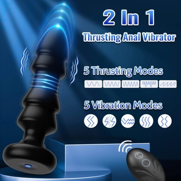 Thrusting Sex Toys Anal Plugs